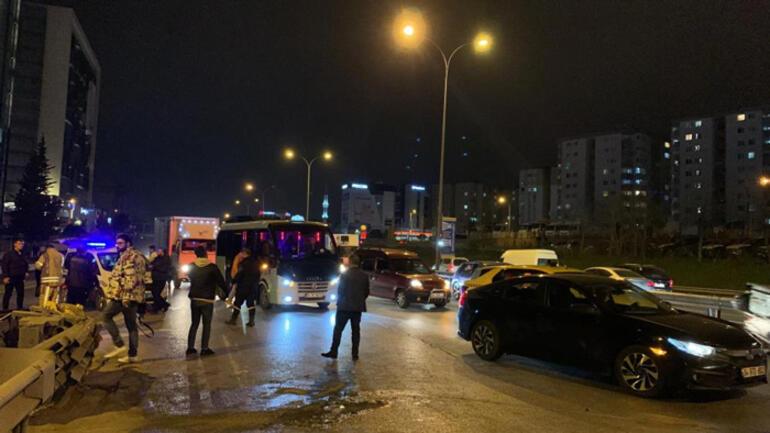 İstanbul'da feci kaza! Yaralılar var