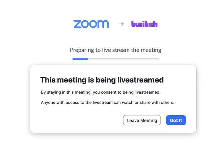 Zoom ve Twitch entegrasyonu tamamlandı
