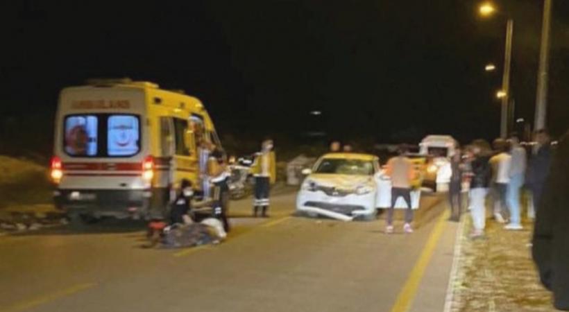 Aydın’da otomobilin çarptığı motosikletli öldü