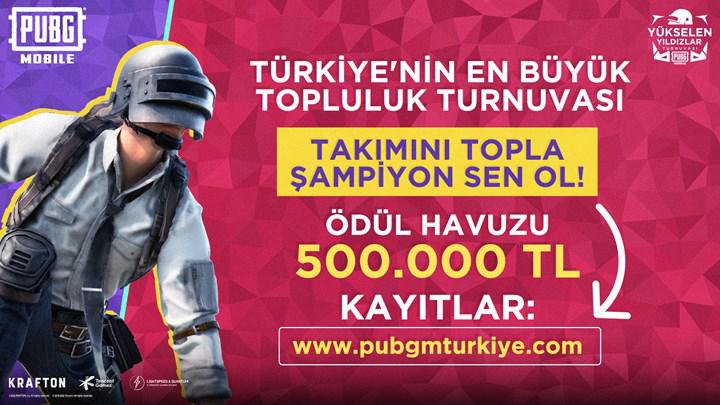 PUBG Mobile'dan Türkiye’nin en büyük topluluk turnuvası geliyor
