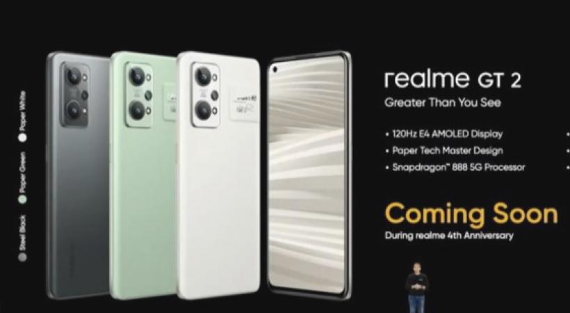 Realme GT2 Pro, Realme Buds Air 3 ve Realme Book Prime tanıtıldı